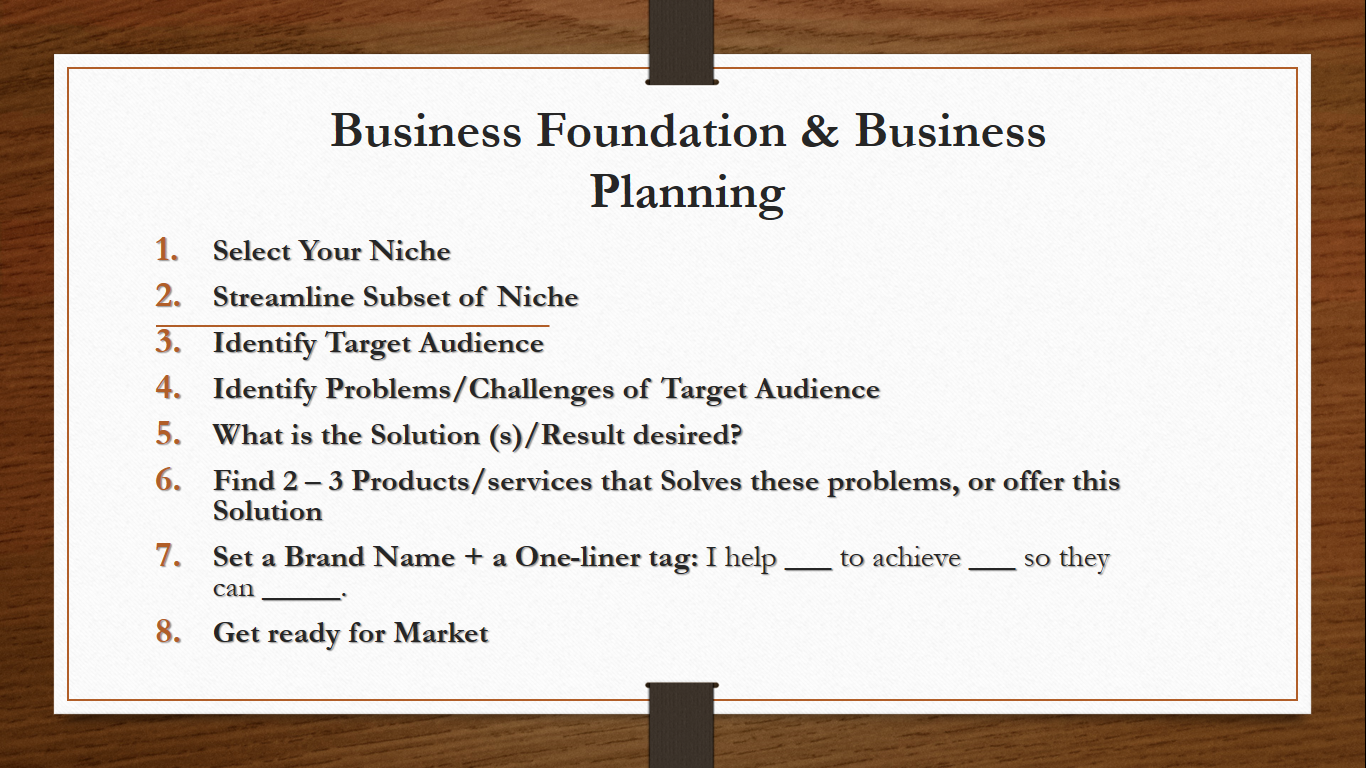SFS Audio 2B - Business Planning & Foundation IMAGE